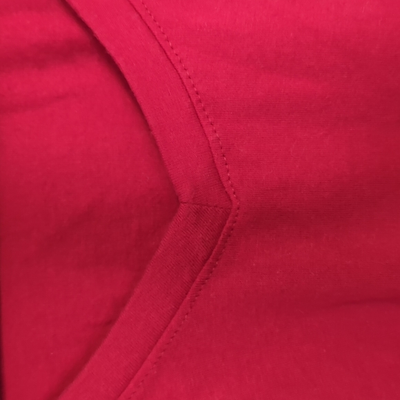 Plus Size Hanes Red Tee - Picture 3 of 3